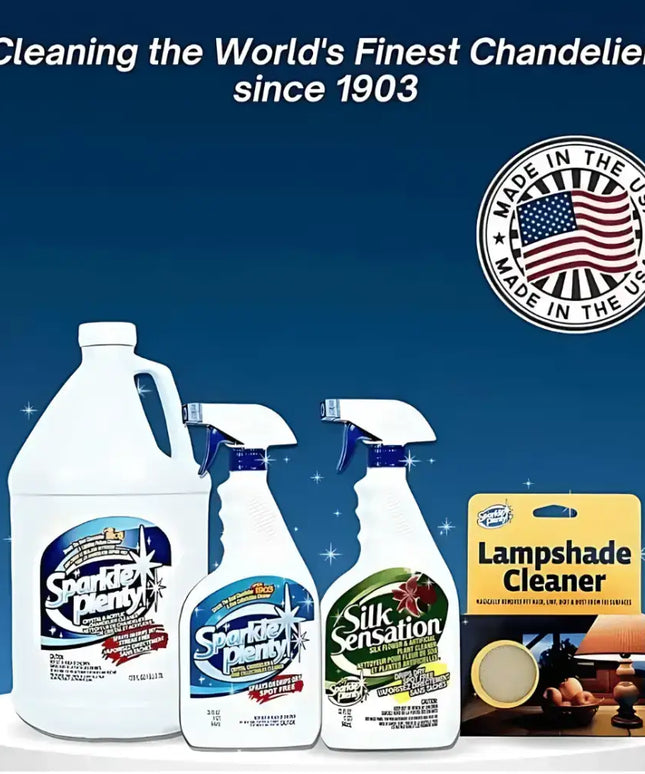 SPARKLE PLENTY Crystal Chandelier Cleaner - 3.8 litre Refill Bottle - Chandelier Cleaner