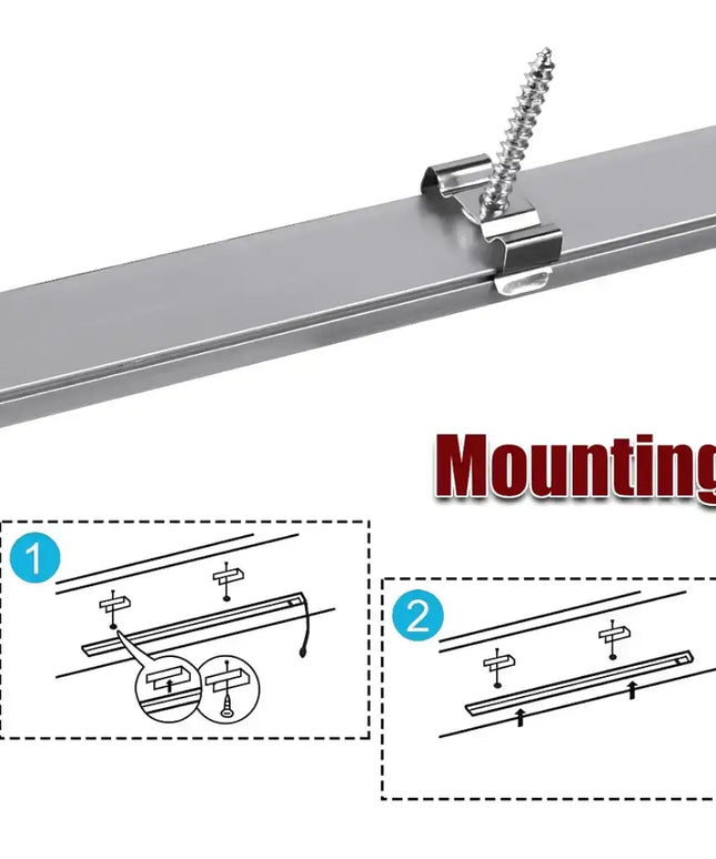 Strippy Corner Mount Aluminium Profile Kit For LED Strip Lighting - Home & Garden > Lighting > Lighting Accessories