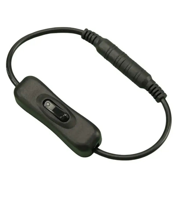 Strippy GlowBeam On/Off Switch | 12V LED Strip Light Male to Female Connector