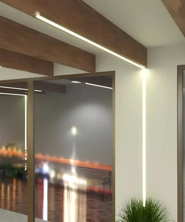 Strippy Surface Mount Aluminium Profile Kit For LED Strip Lighting - Home & Garden > Lighting > Lighting Accessories