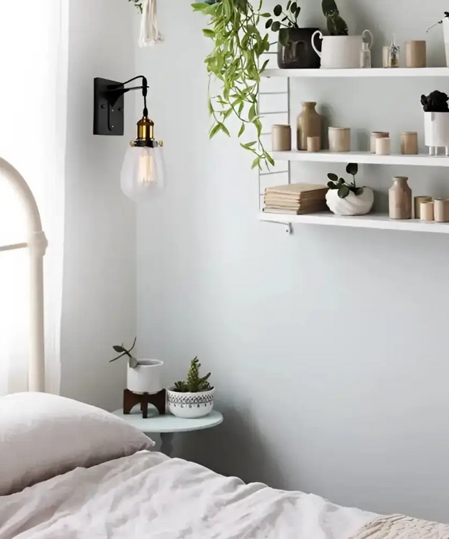 STRUNG Interior Surface Mounted Wall Light Black - STRUNG1-Wall Sconce-CLA Lighting