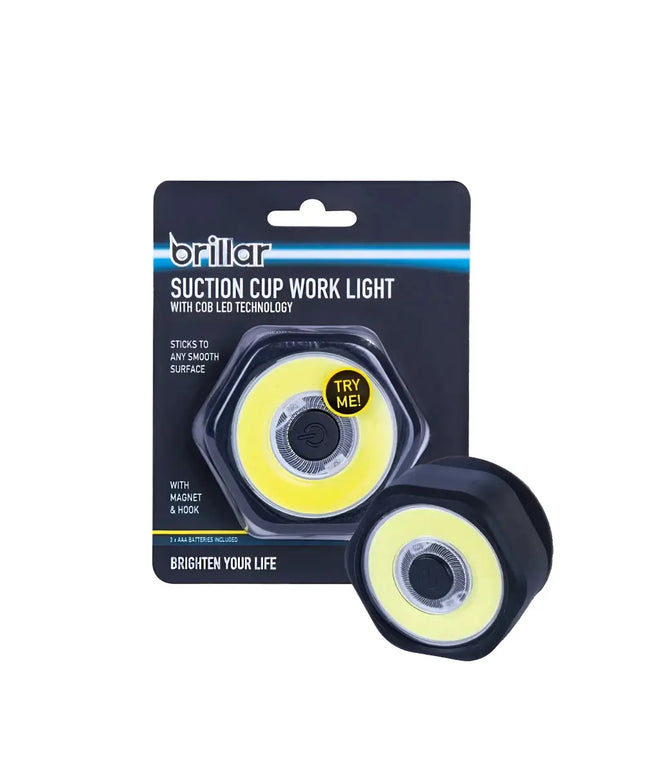 Suction Cup Worklight - Black-Flashlights-Brillar