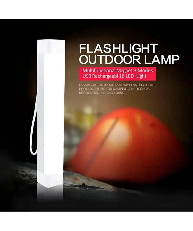 Super Bright LED HandyX Rechargeable Portable Light with internal power bank to charge mobile devices-Camping light-Dropli