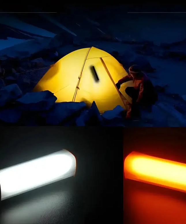 Super Bright LED HandyX Rechargeable Portable Light with internal power bank to charge mobile devices-Camping light-Dropli