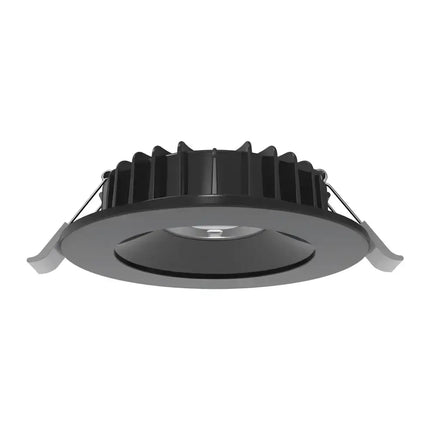 Domus Swap Sleek 8W Black TRIO LED Downlight - 90mm cut out - Home & Garden > Lighting > Ceiling Lights