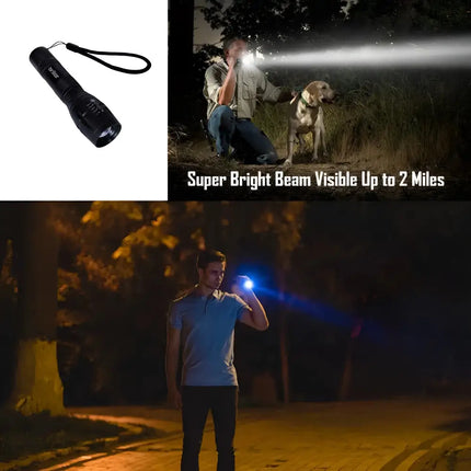 Tactical Grade 5 Mode Torch-Flashlights-Brillar