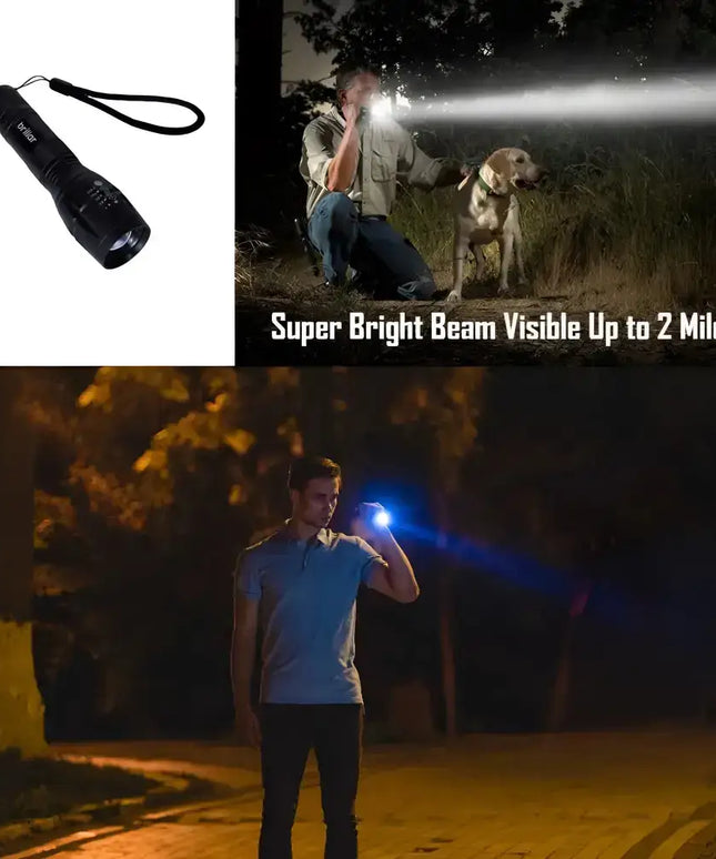 Tactical Grade 5 Mode Torch-Flashlights-Brillar