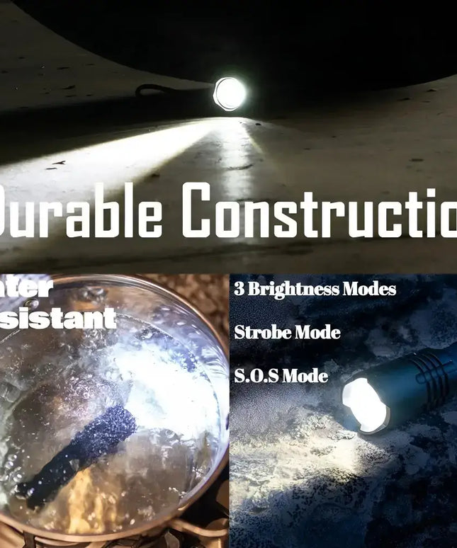 Tactical Grade 5 Mode Torch-Flashlights-Brillar