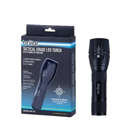 Tactical Grade 5 Mode Torch-Flashlights-Brillar