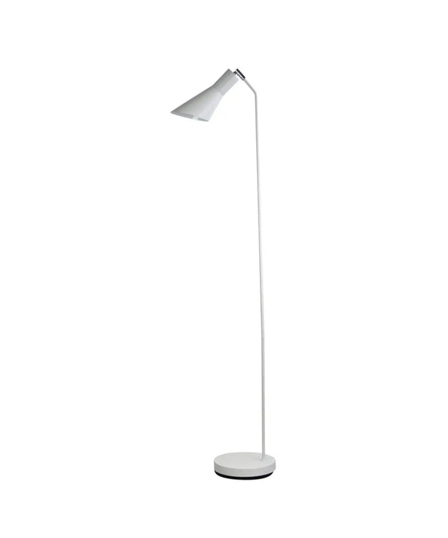 Thor 1 Light Floor Lamp White - OL93933WH-Floor Lamps-Oriel Lighting
