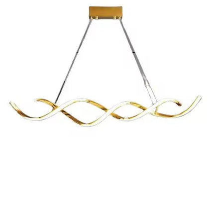 TIFFANY 1.2m Titanium Gold LED Pendant Light - Home & Garden > Lighting > Ceiling Lights