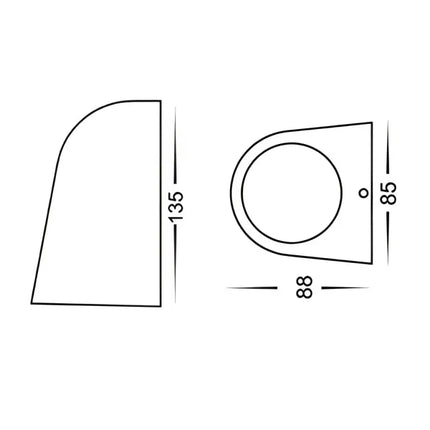 TORQUE 12V MR16 Exterior Surface Mounted Wall Light Antique Brass IP65 - TORQUE4-Exterior Wall Lights-CLA Lighting