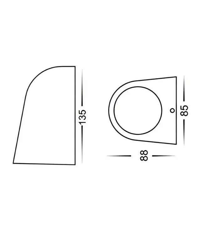 TORQUE 12V MR16 Exterior Surface Mounted Wall Light Antique Brass IP65 - TORQUE4-Exterior Wall Lights-CLA Lighting