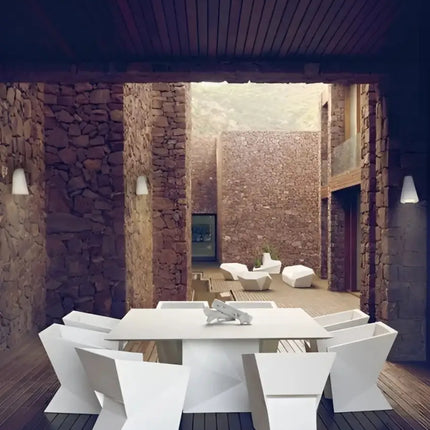 TORQUE Exterior Surface Mounted Wall Light White IP44 - TORQUE1-Exterior Wall Lights-CLA Lighting