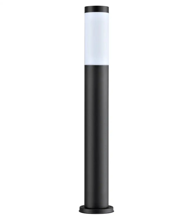 Torre Bollard Light Long 304 Stainless Steel Black IP44 - TORRE5-Bollard Lights-CLA Lighting