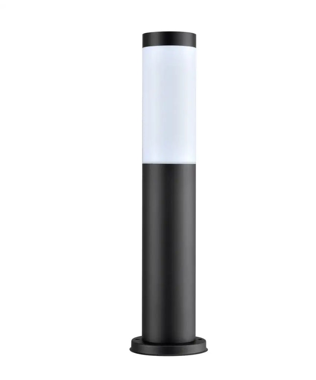 Torre Bollard Light Short 304 Stainless Steel Black IP44 - TORRE3-Bollard Lights-CLA Lighting