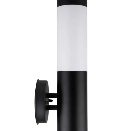 Torre Exterior Wall Light 304 Stainless Steel Black IP44 - TORRE1-Exterior Wall Lights-CLA Lighting