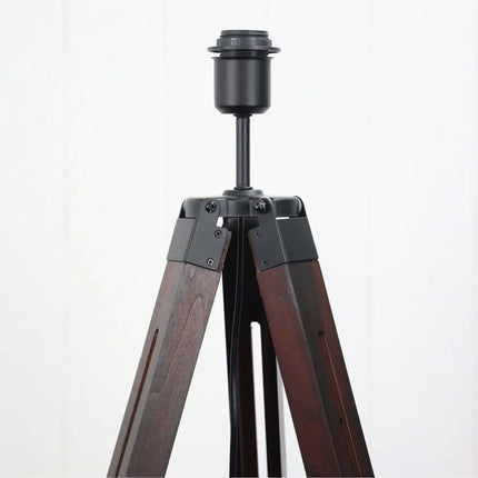 Trevi 1 Light Floor Lamp Base Walnut - OL97997WN-Floor Lamps-Oriel Lighting