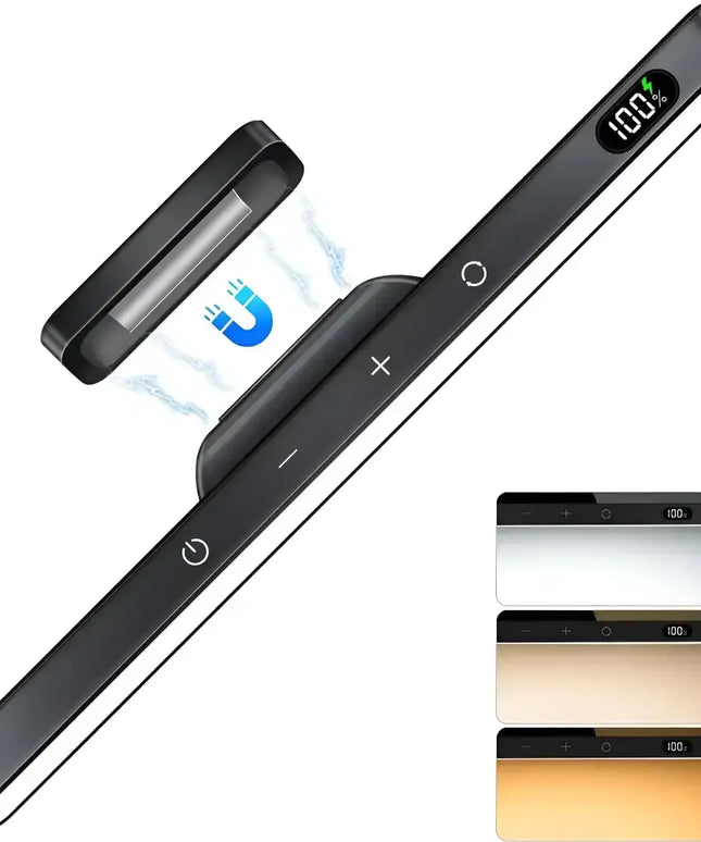 Rechargeable Dimmable Mirror Light 3-Color Adjustable Lamp