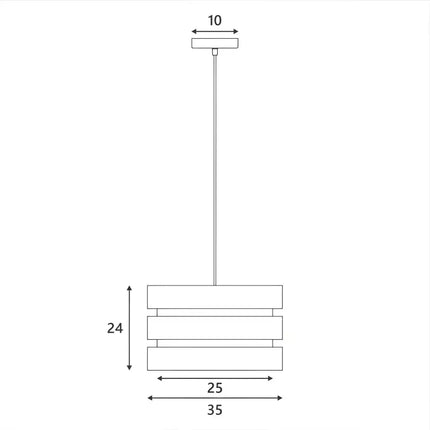 Trio Pendant Light - White-Home & Garden > Lighting-Koala Lamps and Lighting