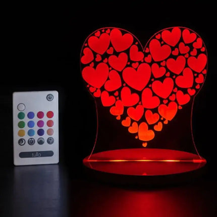 Tulio Heart Dream Light Lamp - Home & Garden > Lighting > Night Lights & Ambient Lighting