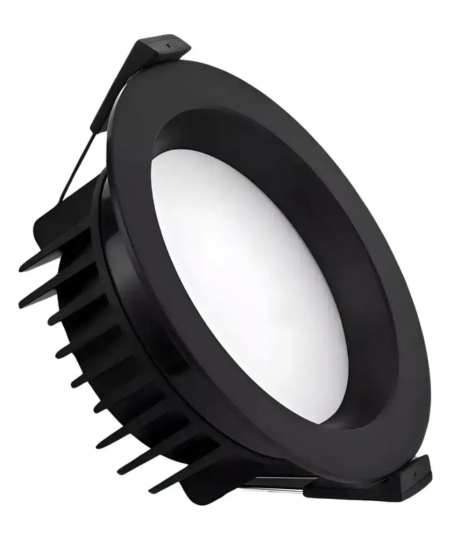 13W Tri Colour Dimmable LED Downlight | 90mm Cut Out | Uluru Black Home & Garden > Lighting > Ceiling Lights