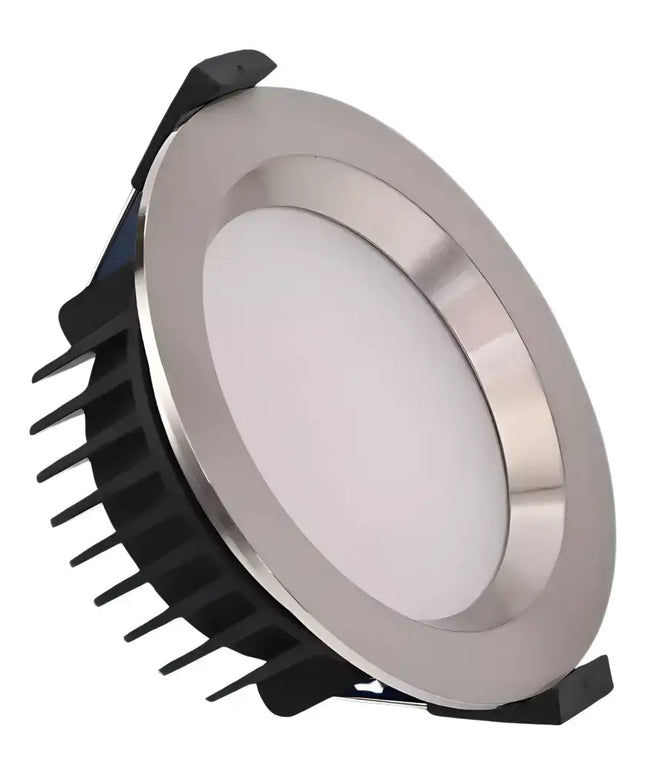 13W Tri Colour Dimmable LED Downlight | 90mm Cut Out | Uluru Silver Home & Garden > Lighting > Ceiling Lights