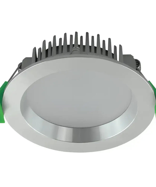 Uluru Pro 13W Tri Colour Dimmable LED Downlight – 90mm Cut Out IC 4 IP44 | White Black & Satin Chrome Silver Home &