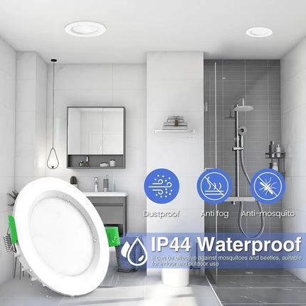 13W Tri-Colour Dimmable LED Downlight | 90mm Cut Out | Uluru Pro