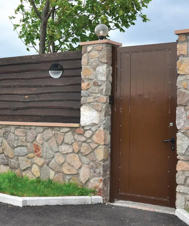 Utmark Solar LED Fence Wall Lamp Light Garden Backyard Outdoor Safety Visibilty Dropli, Home & Garden > Lighting, utmark-solar-led-fence-wall-lamp-light-garden-backyard-outdoor-safety-visibil