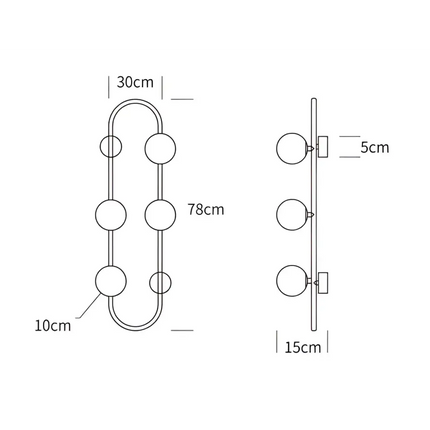 Vägg Large Brass Wall Light-Wall Light-COPY