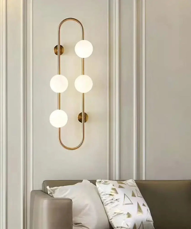 Vägg Large Brass Wall Light-Wall Light-COPY