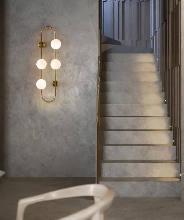 Vägg Large Brass Wall Light-Wall Light-COPY