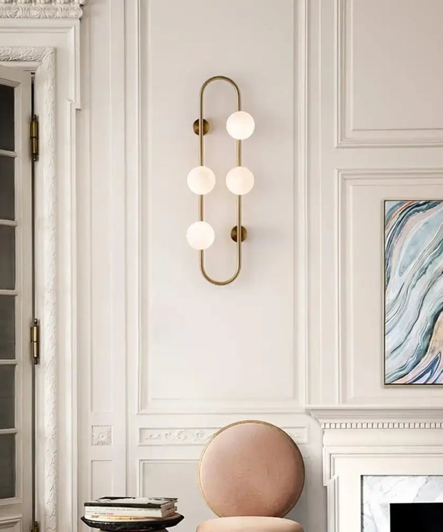 Vägg Large Brass Wall Light-Wall Light-COPY