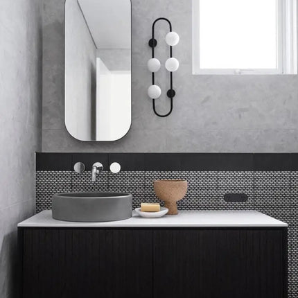 Vägg Large Matte Black Wall Light-Wall Light-COPY