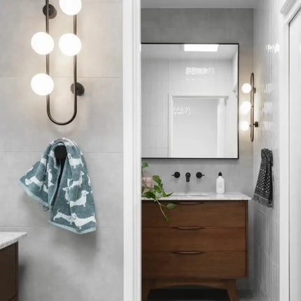 Vägg Large Matte Black Wall Light-Wall Light-COPY