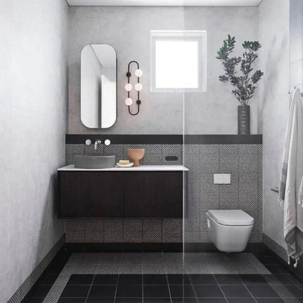 Vägg Large Matte Black Wall Light-Wall Light-COPY