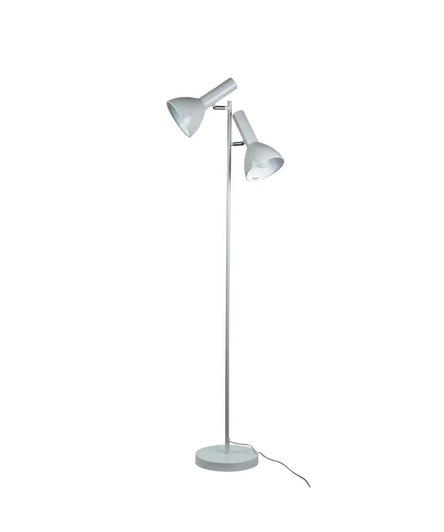 Vespa 2 Light Floor Lamp White - SL98572WH-Floor Lamps-Oriel Lighting