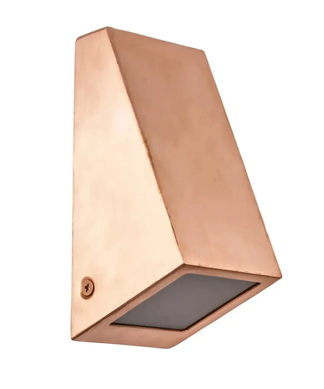 WEDGE Exterior Wall Light Copper IP44 - WEDGEGC-Exterior Wall Lights-CLA Lighting