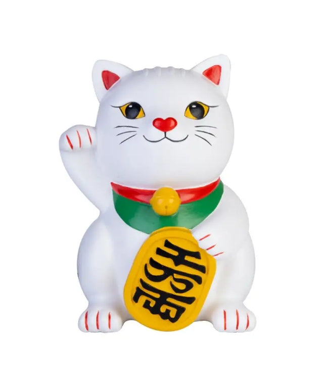 White Lucky Cat Table Lamp-Home & Garden > Lighting-Koala Lamps and Lighting