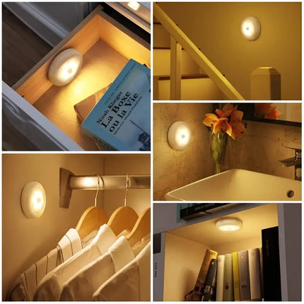 Wireless Peel n Stick Lights with COB LED Technology 2pk--Brillar