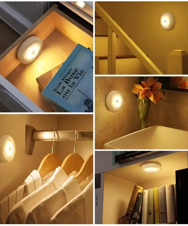 Wireless Peel n Stick Lights with COB LED Technology 2pk--Brillar