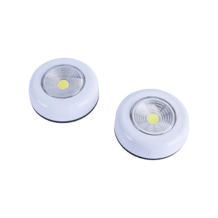 Wireless Peel n Stick Lights with COB LED Technology 2pk--Brillar