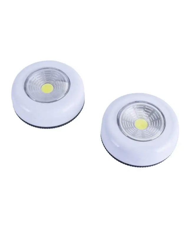 Wireless Peel n Stick Lights with COB LED Technology 2pk--Brillar