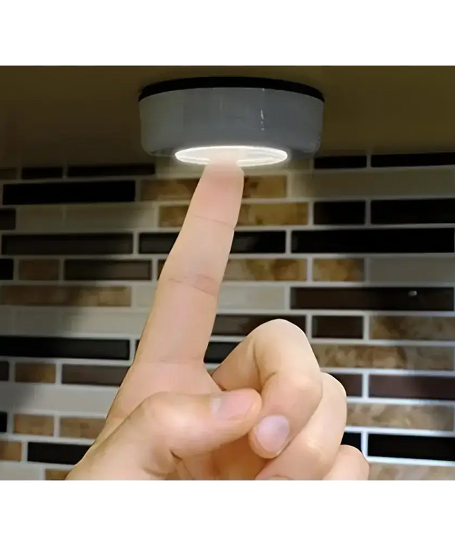 Wireless Peel n Stick Lights with COB LED Technology 2pk--Brillar