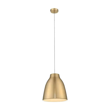 Zoey 260 Brushed Brass Pendant