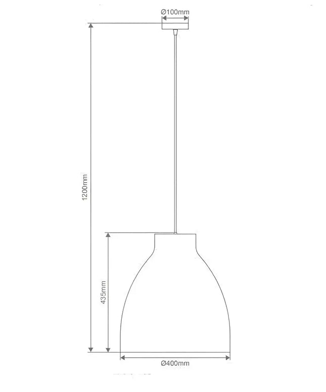 Zoey 400 Brushed Nickel Pendant