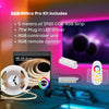 5 meter RGB Cobra Pro Indoor COB Dot Free Strip Light Kit - 75W-Strip Kit-Dropli