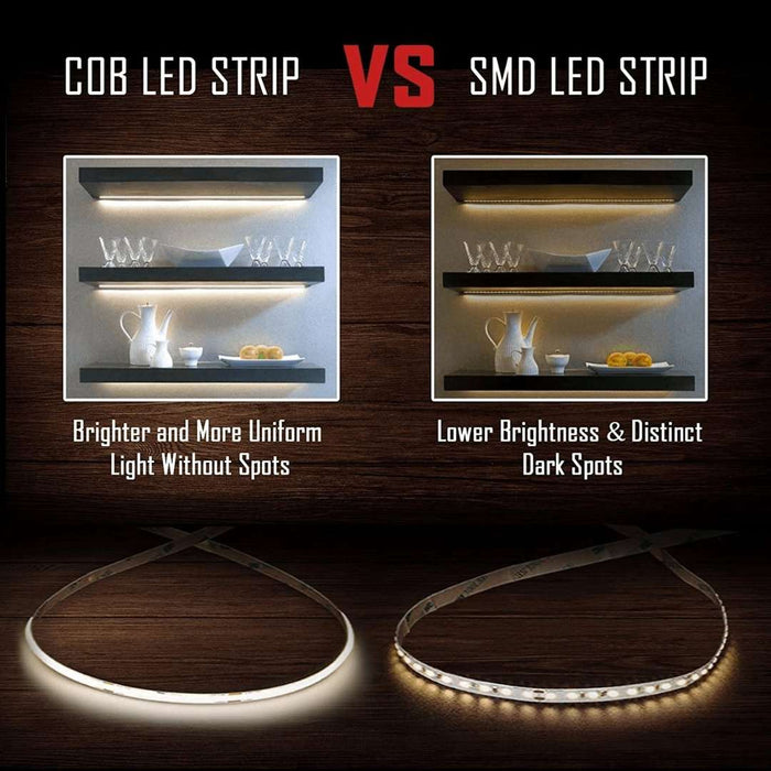 5 meter RGB+3K Cobra Pro Indoor COB Dot Free Strip Light Kit - 80W-Strip Kit-Dropli