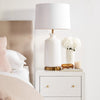 Camille Table Lamp - White-Table Lamp-Cafe Lighting and Living